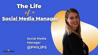 The Life of a Social Media Manager Podcast - Anna, from Philips
