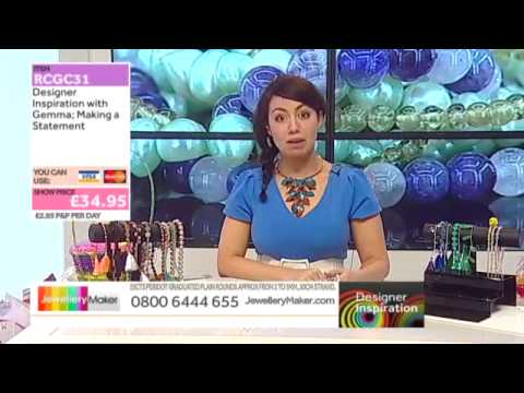 Working With Leather with Gemma Crow - JewelleryMaker DI LIVE 04/04/15