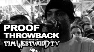 Proof freestyle JUST DISCOVERED! London Arena 2001 - Westwood - never seen before