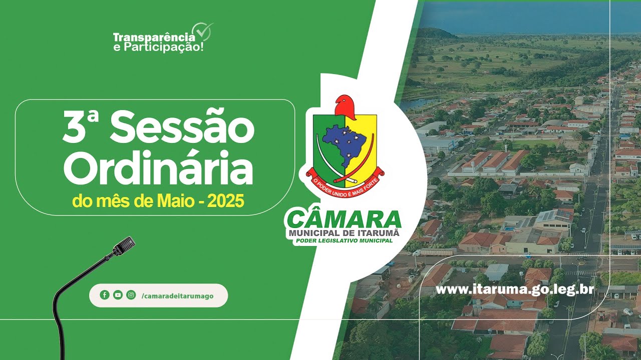 03ª SESSÃO ORDINÁRIA DO MÊS DE MAIO 2025