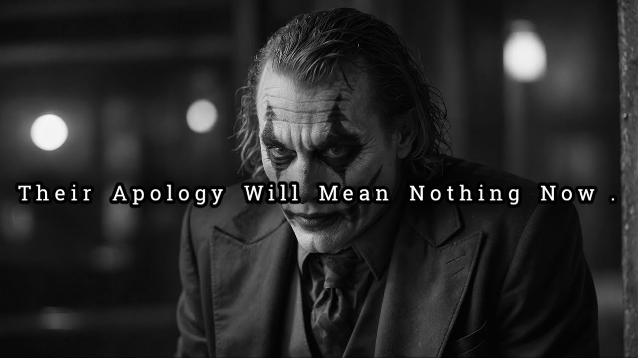 Their Apology Will Mean Nothing When You’ve Already Moved On