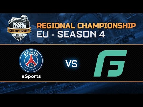 GALEFORCE ESPORTS vs PSG ESPORTS EU Regional Championship Semifinals - RLCS S4