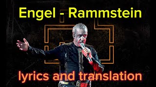 "Engel" - Rammstein (lyrics and English translation)