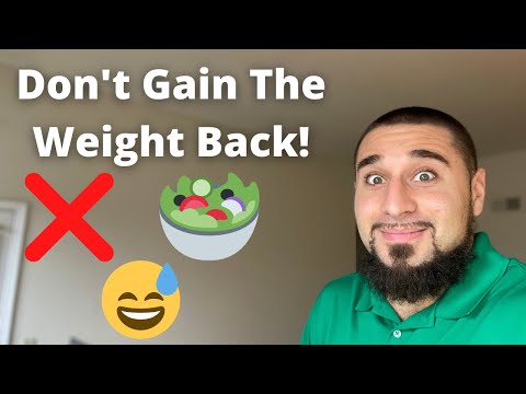 How to not gain weight back after losing it I How to increase calories without getting fat