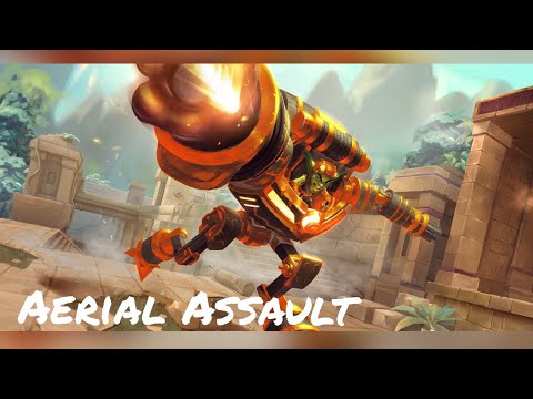 PALADINS PS4: RUCKUS *AERIAL ASSAULT* GAMEPLAY