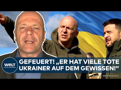 UKRAINE: Präsident Selenskyj entlässt General Yuriy Sodol - Schwere Vorwürfe gegen Kriegs-General!
