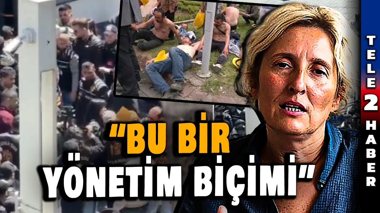 Madencilere biber gazı, 1 Mayıs anmasına polis müdahalesi! Melda Onur'dan çarpıcı Akın Gürlek yorumu