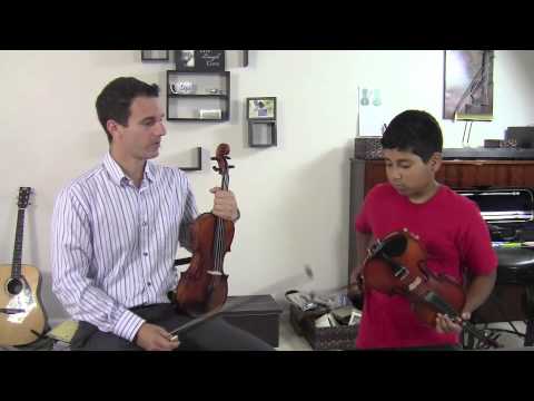 3rd Position Finger Pressure Going Into 1st Position