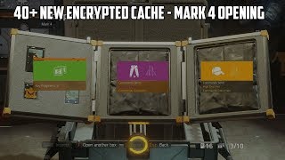 The Division Update 1.8.2 | 40+ New Encrypted Cache - Mark 4 | Opening