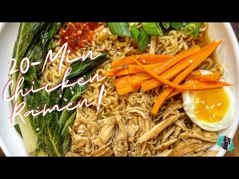 HOW TO MAKE THE BEST CHICKEN RAMEN BOWL AT HOME! | QUICK & EASY RECIPE | HOW TO SPICE UP YOUR RAMEN!