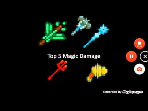 Terraria 1.2.4 - Top 5 Strongest Magic Damage