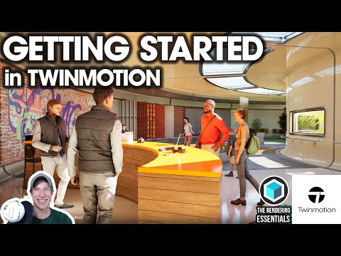 Getting Started Rendering in Twinmotion - BEGINNERS START HERE! (EP 1)