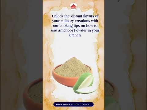 Cooking Tips: How to Use Amchoor Powder in Your Kitchen @IndiaAtHomeStore