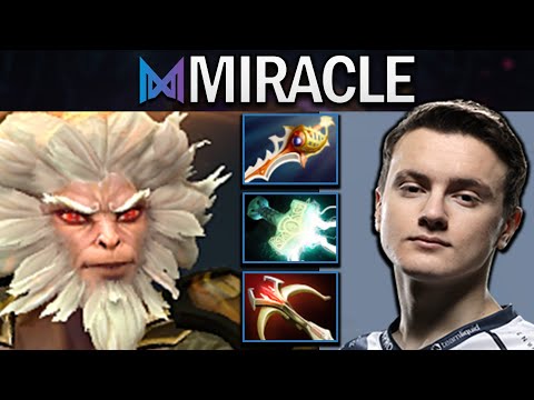 Monkey King Dota 2 Gameplay Nigma.Miracle with Divine - Daedalus - TI12