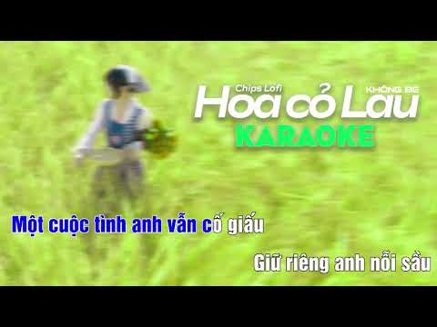 Karaoke Hoa Cỏ Lau Lofi - Phong Max | beat chuẩn