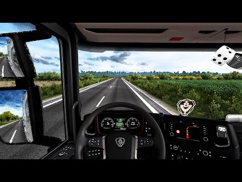 Ужгород 🇺🇦 - Vásárosnamény 🇭🇺 | Scania R520 V8 ✪ ProMods 2.62 - ETS2 1.45 ✪ 4K 60fps
