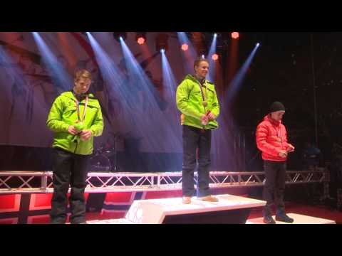 EYOF Medaillenübergabe 26.01.2015