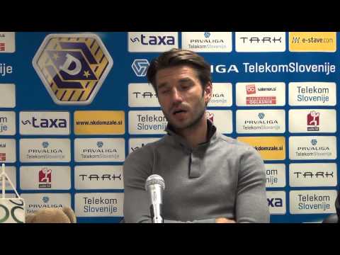 Luka Elsner po tekmi Domžale - Celje 4:0