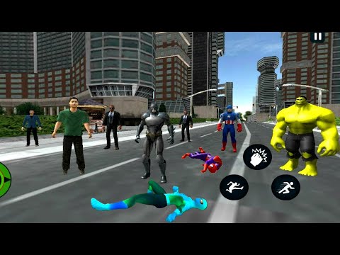 Super Hero Spider Rescue Mission | Spider Hero City Battle - Best ANdroid GamePlay HD