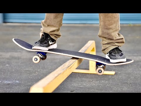 HOW TO BOARDSLIDE FOR BEGINNERS!