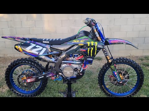 Barrett's 2021 Yamaha YZ450F Monster Energy Yamaha Racing Edition