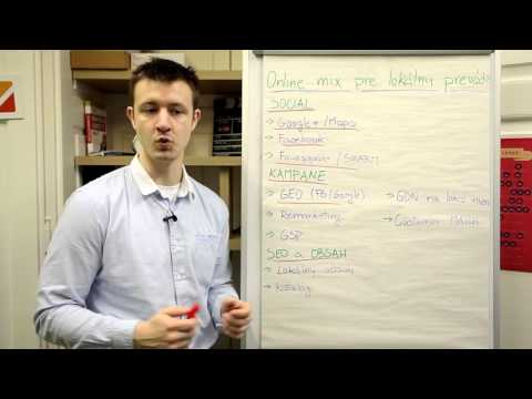 BE VISIBLE! videoblog #77 – Vieme, ako na ideálny online mix pre lokálnu prevádzku