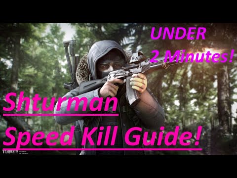 How to kill Shturman FAST | Escape From Tarkov Patch 0.12.9
