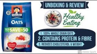 Health benefits of oats Unboxing Amazon honest review