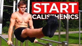 How To Start Calisthenics | Full Beginners Bodyweight Workout Guide and Routine