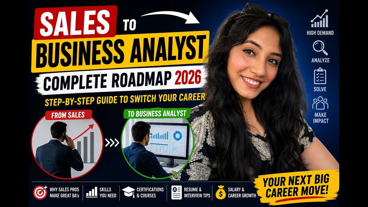 How to Transition from Sales to Business Analyst