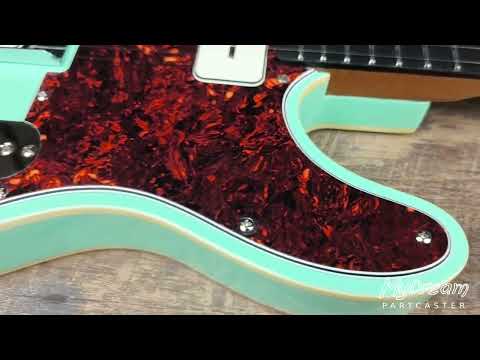 MyDream Partcaster Custom Built - Surf Green Ebony Charlie Christian Freeway image 11