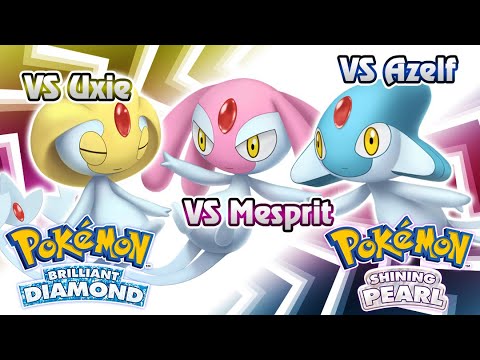 Pokémon Brilliant Diamond & Shining Pearl - Uxie/Mesprit/Azelf Battle Music (HQ)
