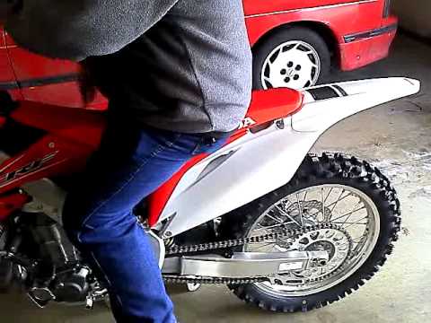 comment demarrer crf 450