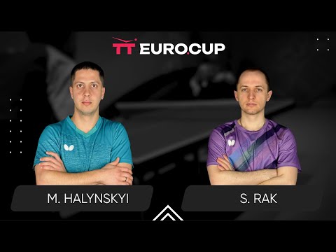 12:00 Mykola Halynskyi - Serhii Rak 19.10.2024 TT Euro.Cup Ukraine Star. TABLE 3