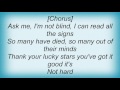 311 - Thank Your Lucky Stars Lyrics