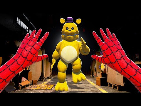 TERRIFYING Fast FNAF Animatronic Hunts Me - Bonelab VR Mods