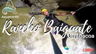 Canyoning en Rancho Baiguate, Jarabacoa | Deporte extremo para aventureros – AquamanRD