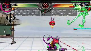 Robo Fortune with Annie Dp corner layered burst/throw setup - Skullgirls 2nd Encore