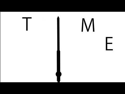 造形デザイン学科 モーションタイポグラフィ『TIME』inspired by "Word As Image"／ Kinetic typography "TIME"