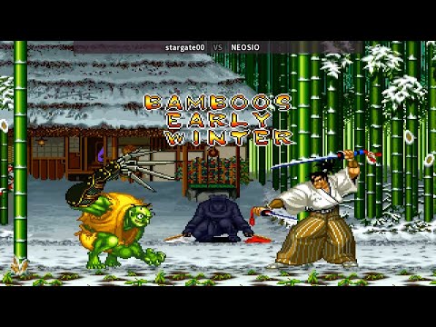 武士魂2 Samurai Shodown II サムライスピリッツ2 stargate00 vs NEOSIO (kr) 30.06.2022 사무라이 쇼다운 II Gen-An