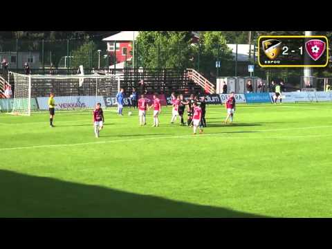 HonkaTV kooste: FC Honka - FC Lahti [25.06.2012]