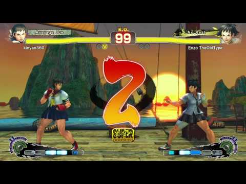 SSF4AE Ranked Asia - kinyan360 (Sakura) VS Enzo TheOldType (Makoto)