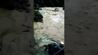 preview picture of video 'River in sila during Monsoon, yamkeshwar block , pauri garhwal, Uttarakhand'