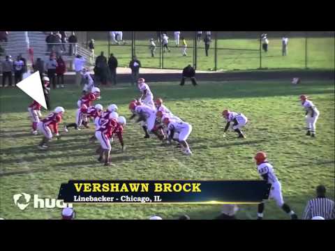 Vershawn Brock - Morgan Park Linebacker - Highlights