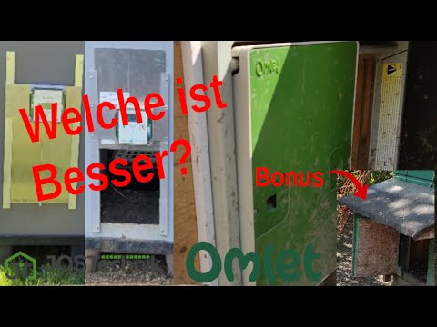 Der große Vergleich: Automatische Hühnerklappen