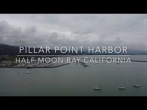 Tour of Pillar point Harbor from the sky, Halfmoon Bay, Ca