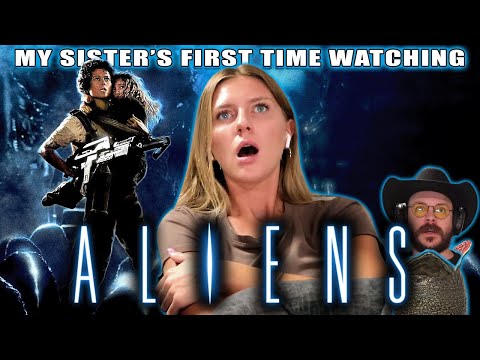 My Sister's First Time Watching Aliens (1986) | Berly's Movie Reaction | Mama is Mad!