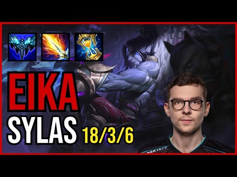 EIKA - SYLAS vs SKARNER Jungle - EUW Grandmaster - Patch 11.4