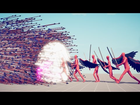 5x DEFLECT GODS vs EVERY GOD - Totally Accurate Battle Simulator TABS