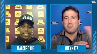 Marcus Carr, Minnesota shock No. 4 Iowa in overtime